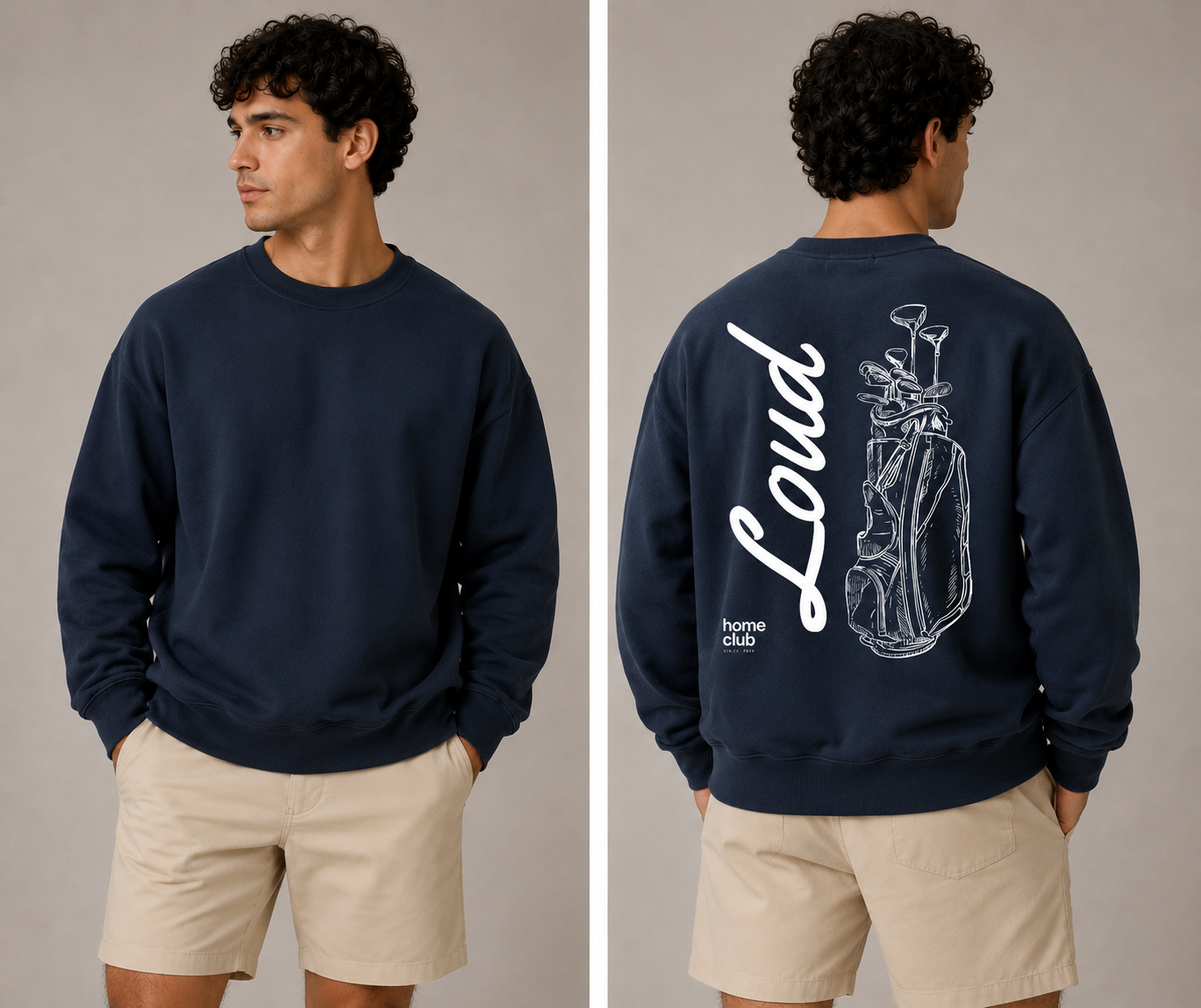 Loud Golf Bag Crewneck