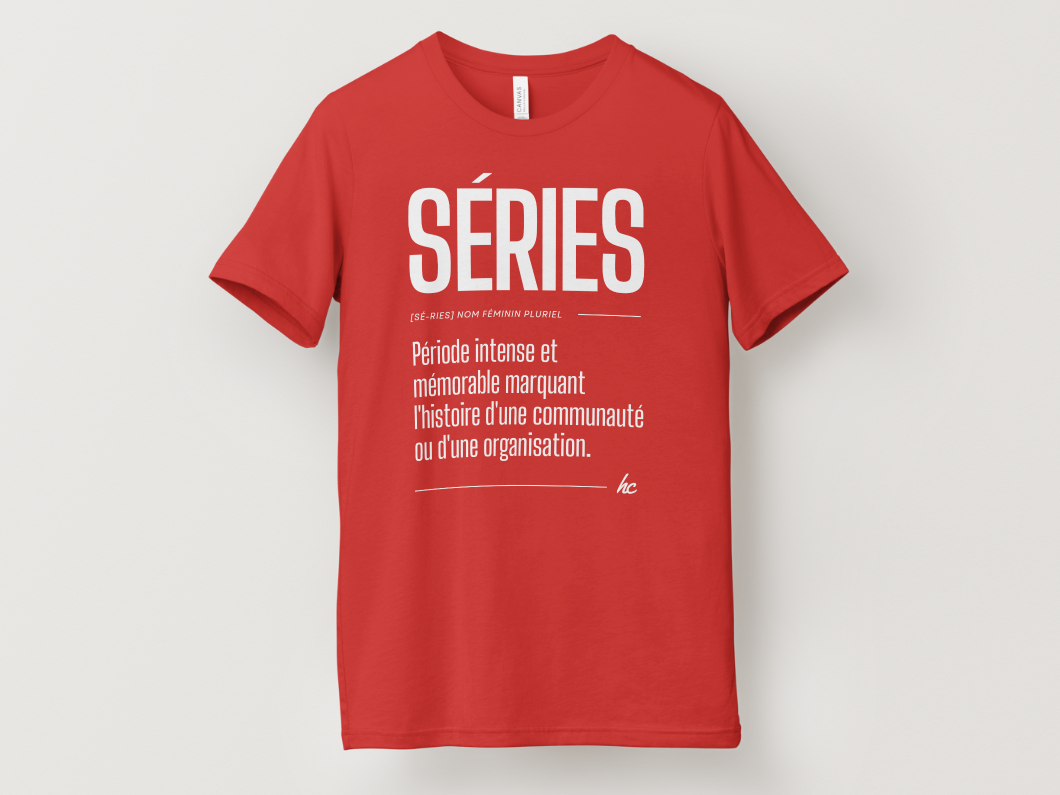 Séries Définition | Chandail hockey Canadiens Montréal 2026