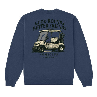 GOOD ROUNDS – Crewneck Golf Club Vintage