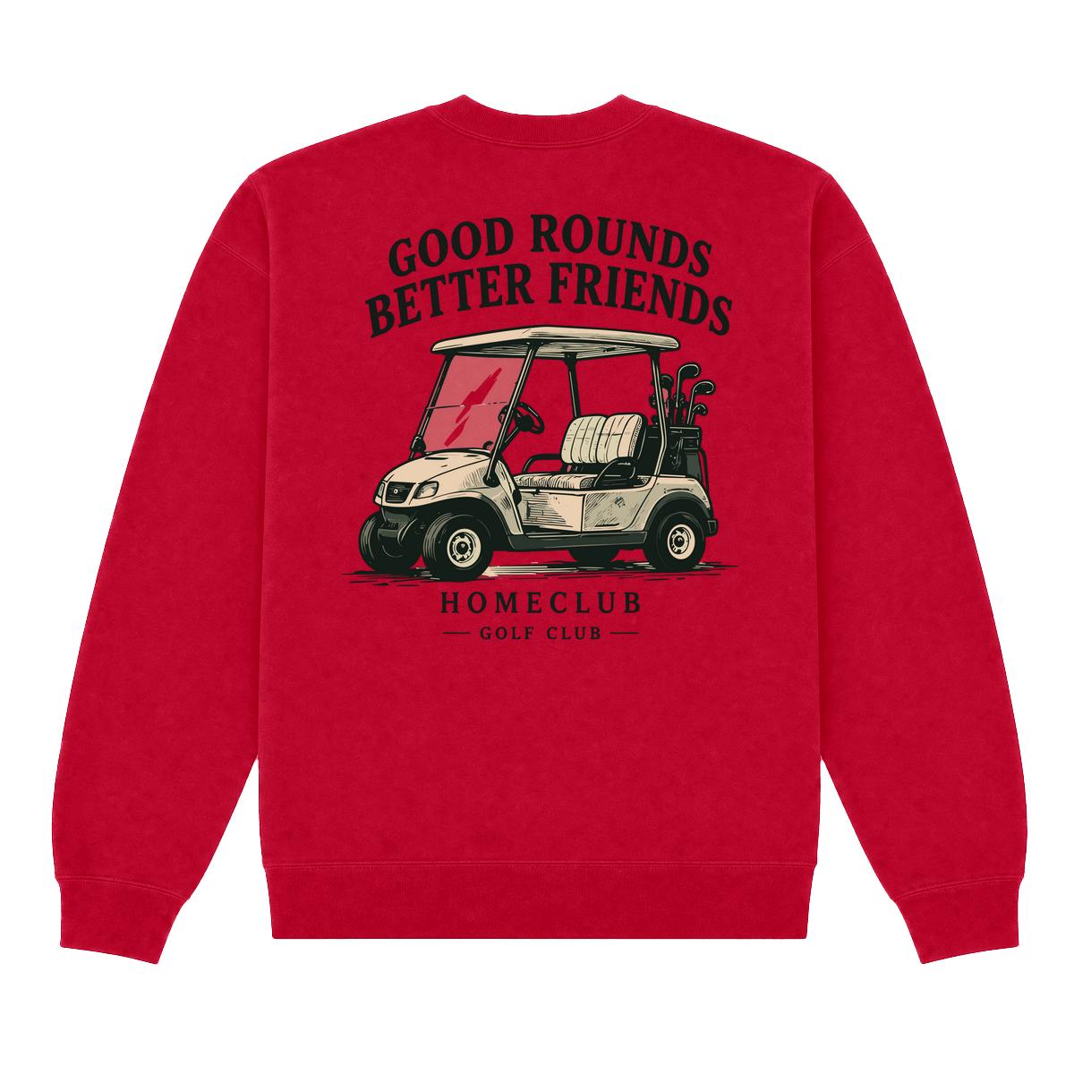 GOOD ROUNDS – Crewneck Golf Club Vintage