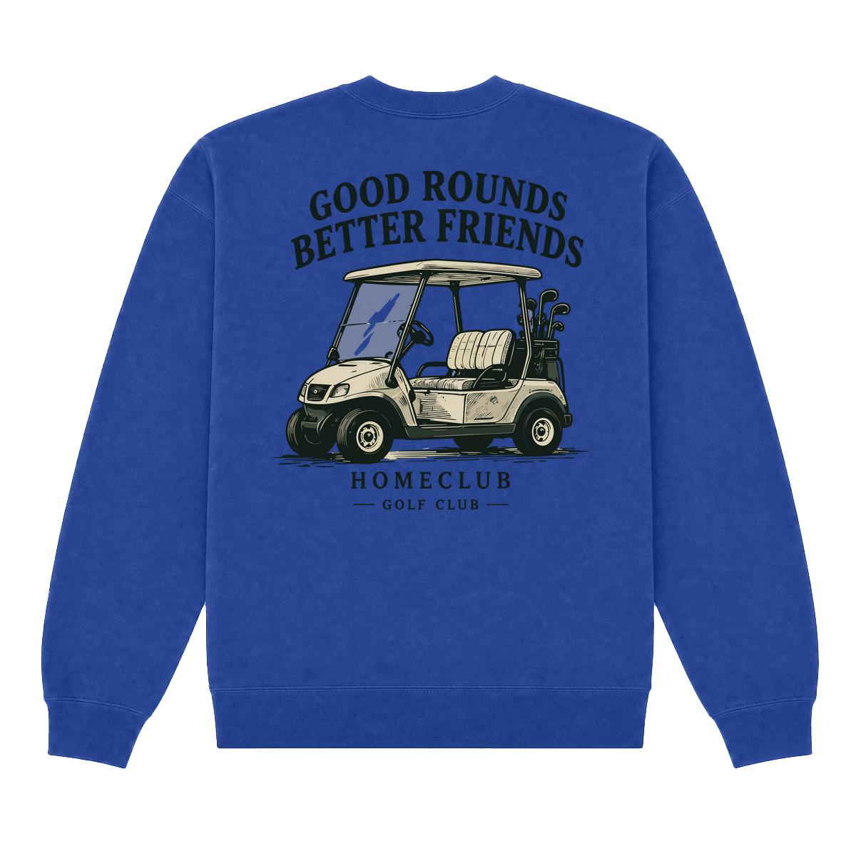 GOOD ROUNDS – Crewneck Golf Club Vintage