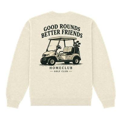 GOOD ROUNDS – Crewneck Golf Club Vintage