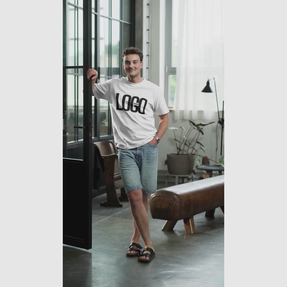 Charger la vidéo: T-shirt Heavy Cotton Gildan 5000